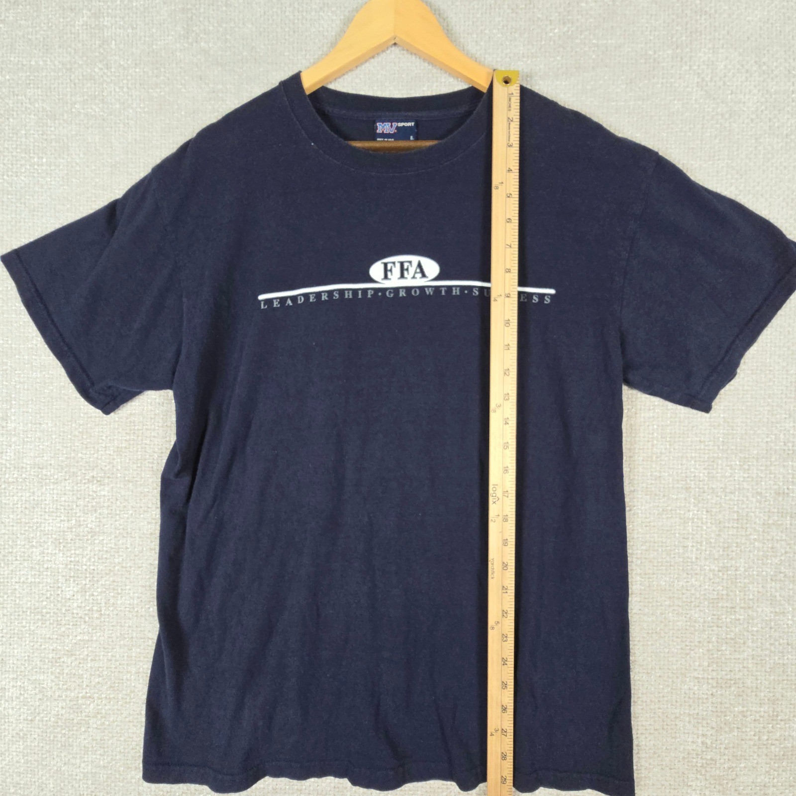 MV Sport Mens Navy Blue FFA Leadership Growth Success Graphic T-Shirt Large gallery
