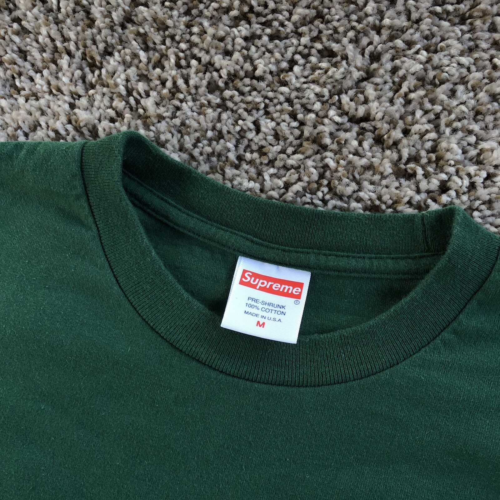 Supreme x Thrasher Multi Logo L/S Tee Adult M Green Fall/Winter 2021 Collection gallery