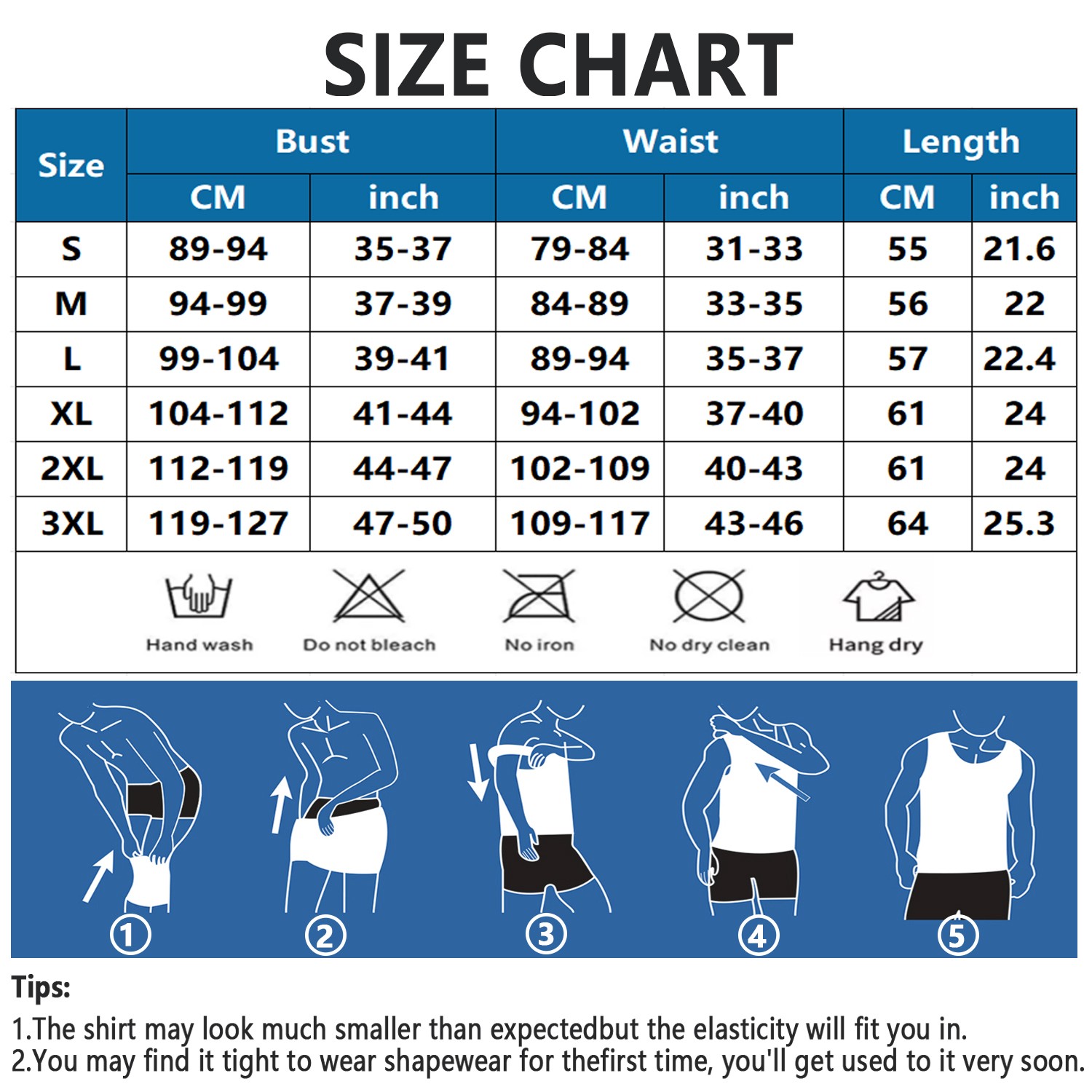 Gynecomastia Moobs Compression Vest Shirts Men Tank Top Slimming Body Shaper US gallery