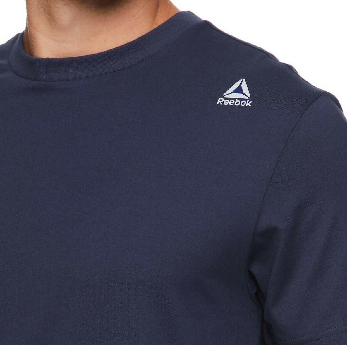 Reebok Super Sonic Gym Training Shirt Navy Heather Men's Size Large - XL gallery