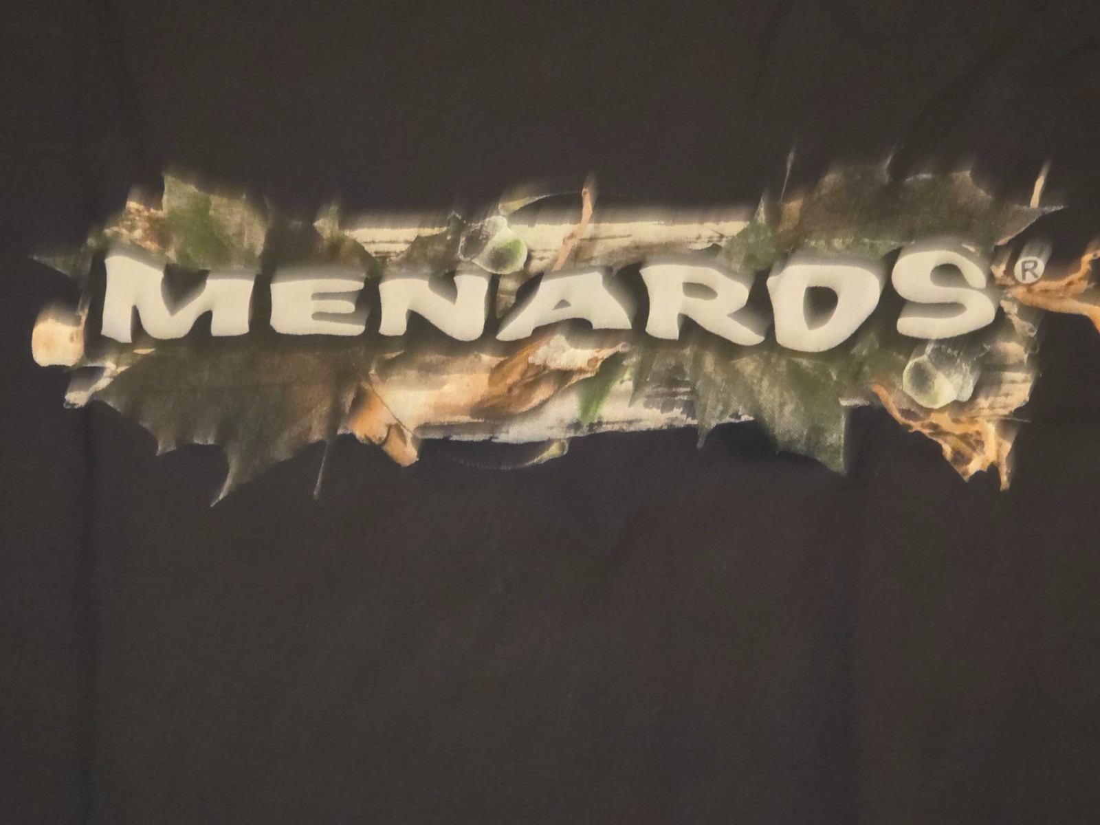 Menards T-shirt Mens Sz 2XL Est. 1960 Hanes ComfortBlend Shirt Camo New gallery
