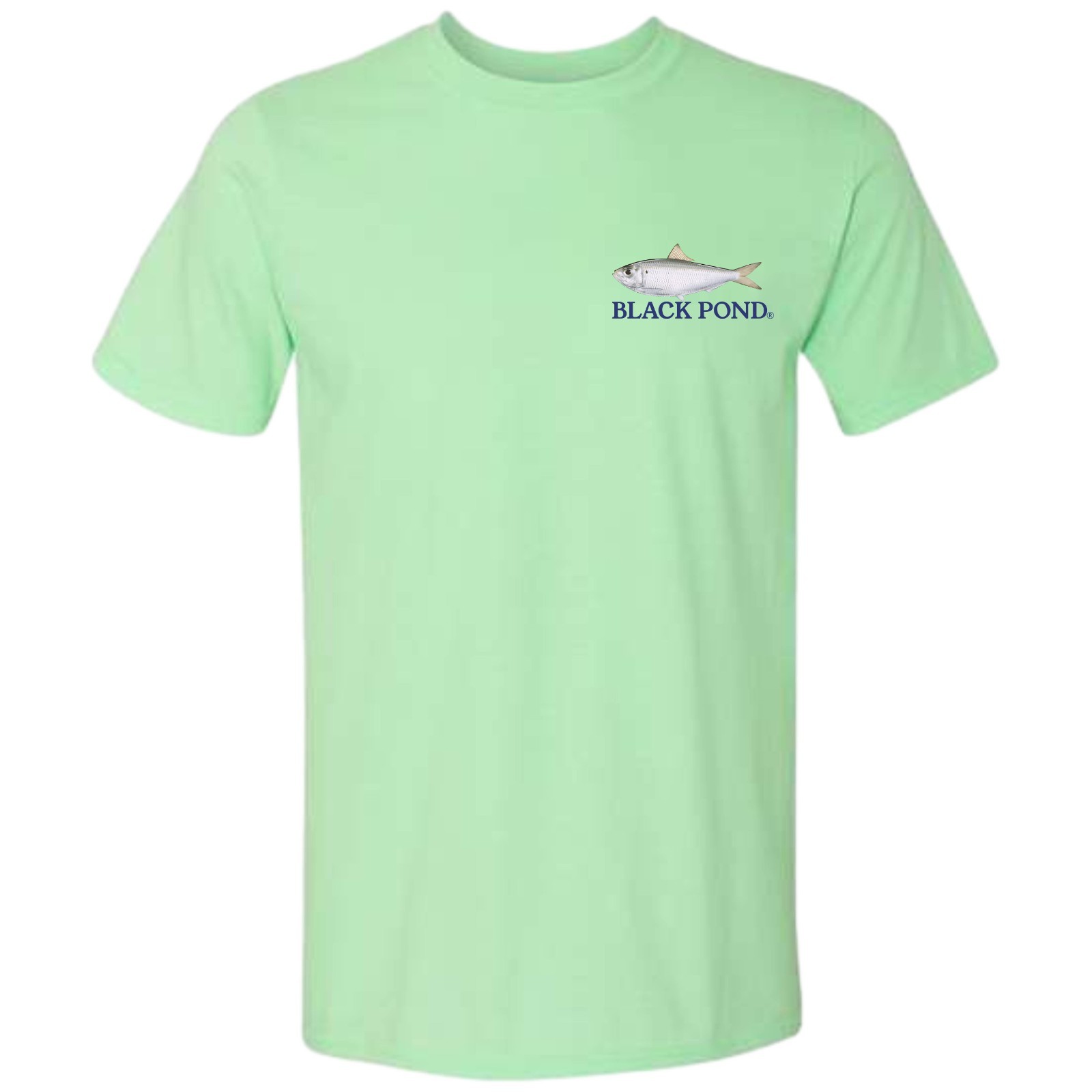 Black Pond Saltwater Series Snook Men's T-shirt Backwater Fishing gallery