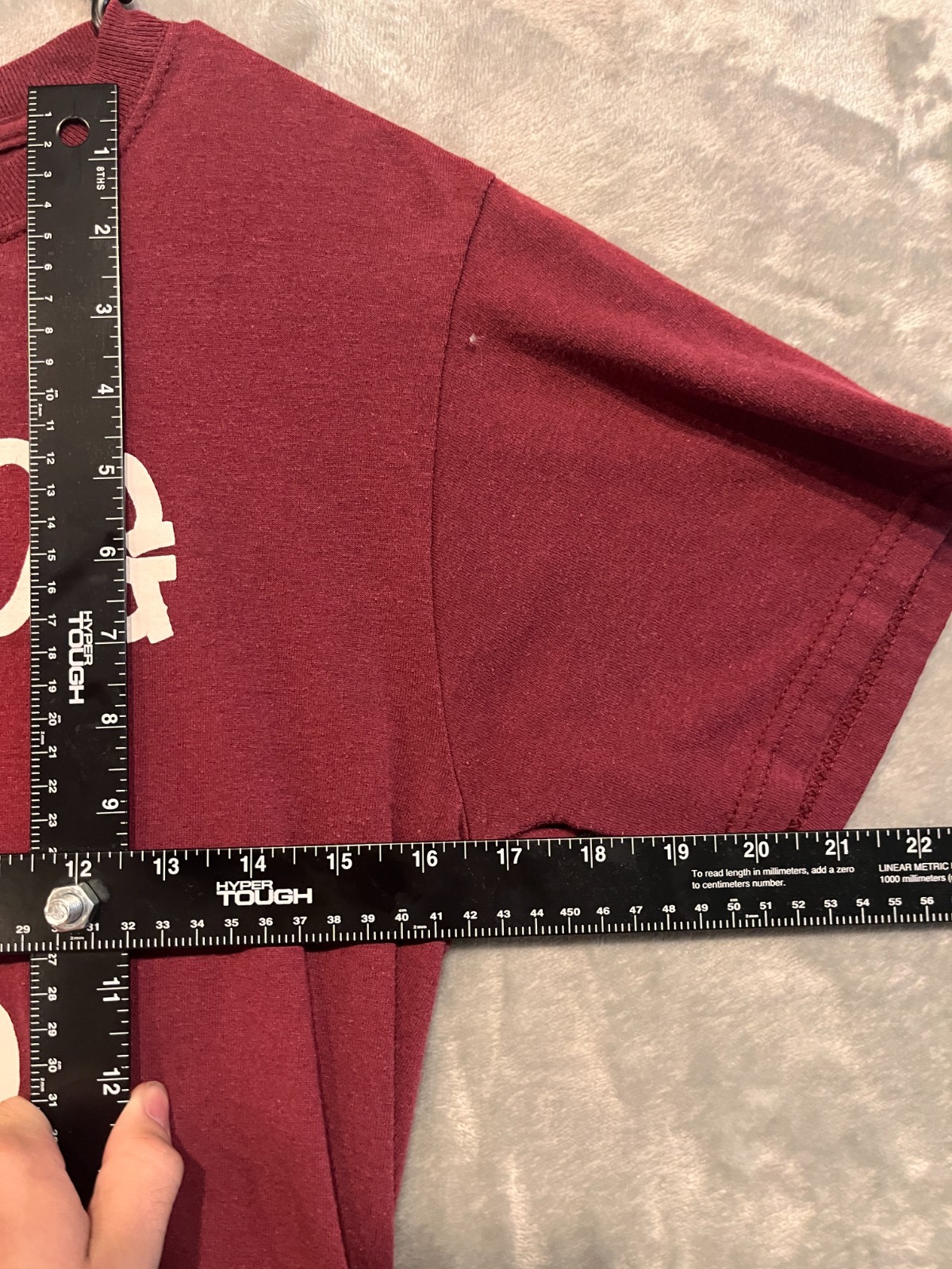 Vintage Jerzees T-Shirt Bulldog Graphic Small Maroon Classic Fit gallery