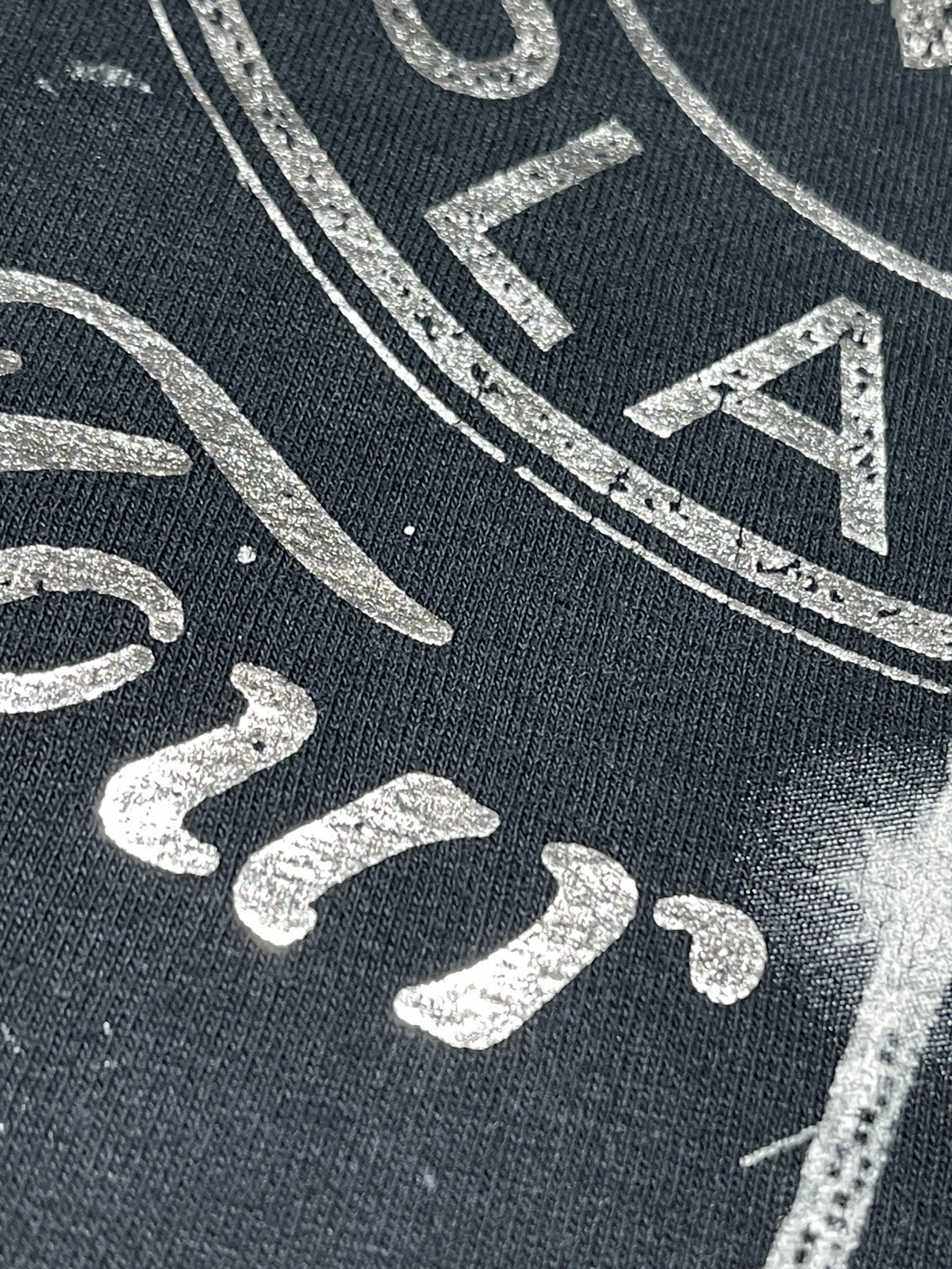 MIRANDA LAMBERT Certified Platinum Black Silver text Tour 2015 Shirt M Concert gallery