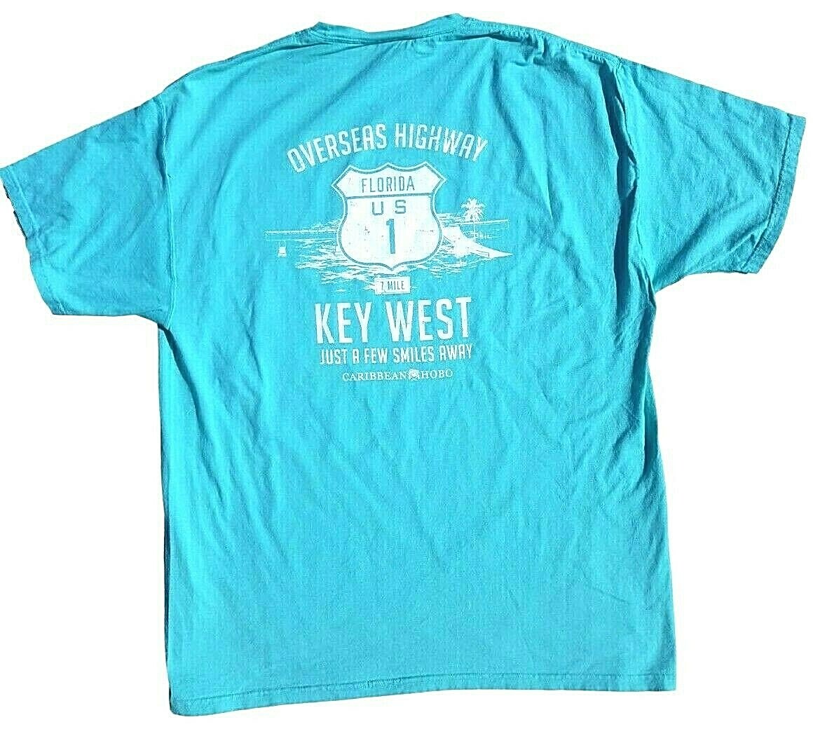 Caribbean Hobo Overseas Highway T-shirt key west island 7 mile bridge shirt