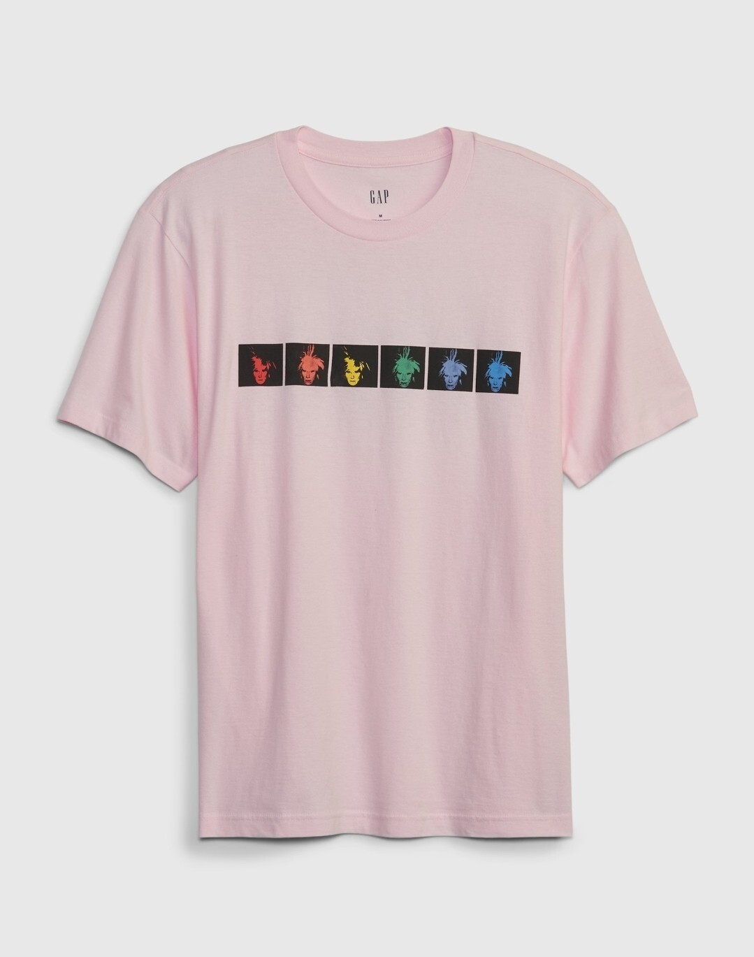 New Andy Warhol Pop Art "If Everyone is not a Beauty"Quote Mens Medium Pink Tee gallery