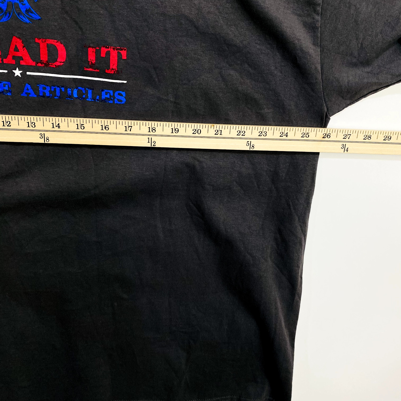 Port & Company Mens Tee 3XL Gray The Constitution Patriotic Red White Blue Eagle gallery