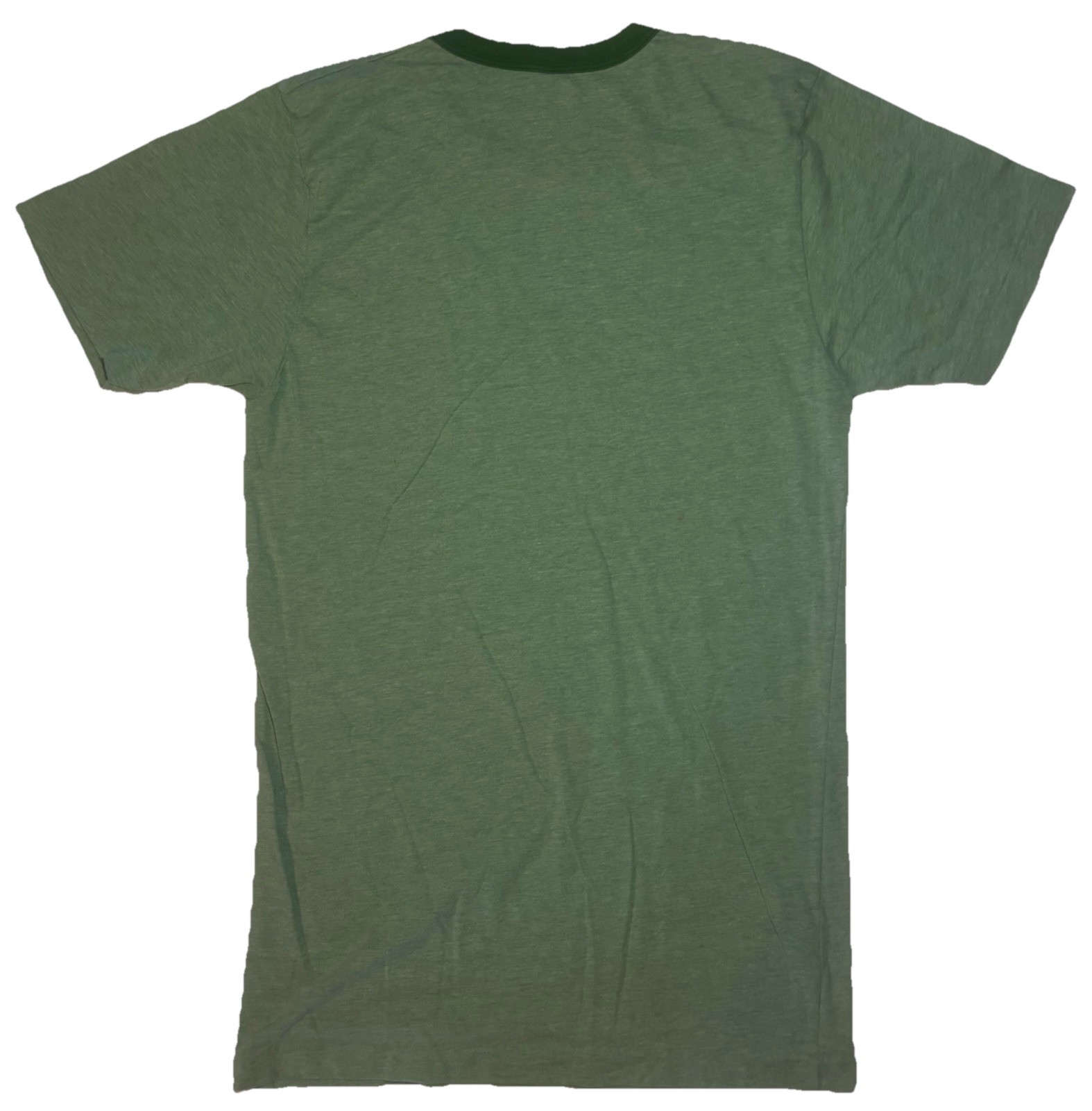 Lot Of 2 American Apparel Ringer Neck T Shirt Single Stitch Adult Small Slim Fit gallery
