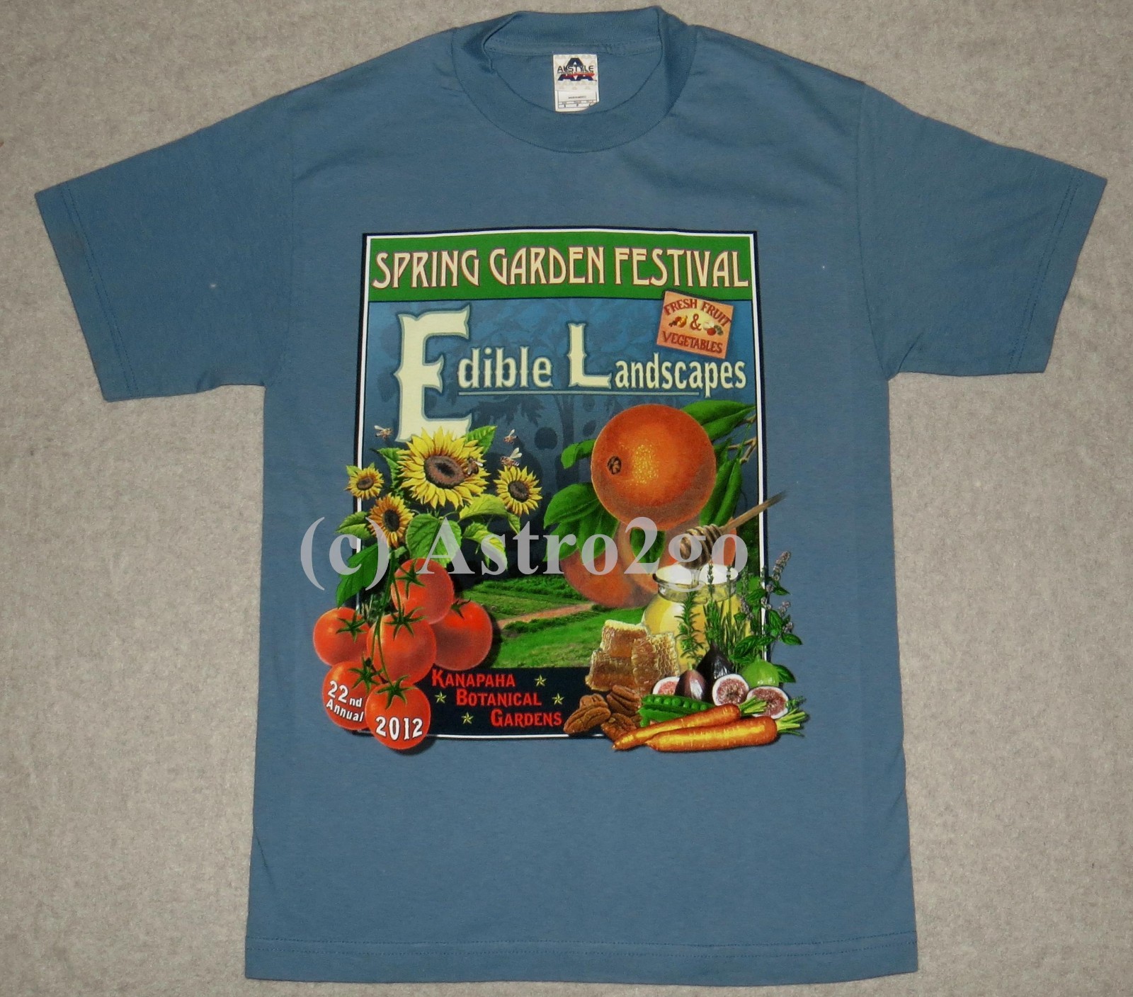 2012 SPRING GARDEN FESTIVAL, KANAPAHA BOTANICAL GARDENS--Flowers T shirt Sm only gallery