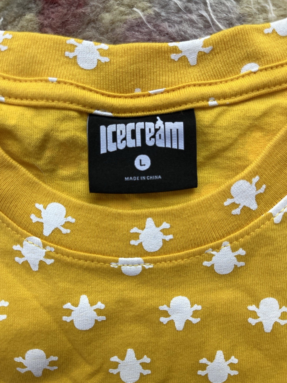 Billionaire Boys Club BBC Icecream All Over Print Yellow T-Shirt Large gallery