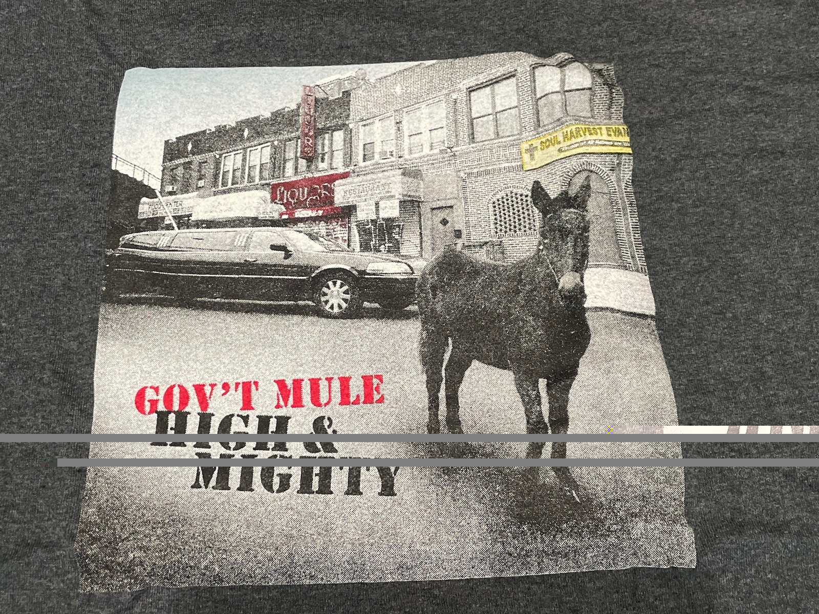 Gov't Mule High & Mighty 2006 Official Tour T-shirt - NEW, UNWORN, Sz Large gallery