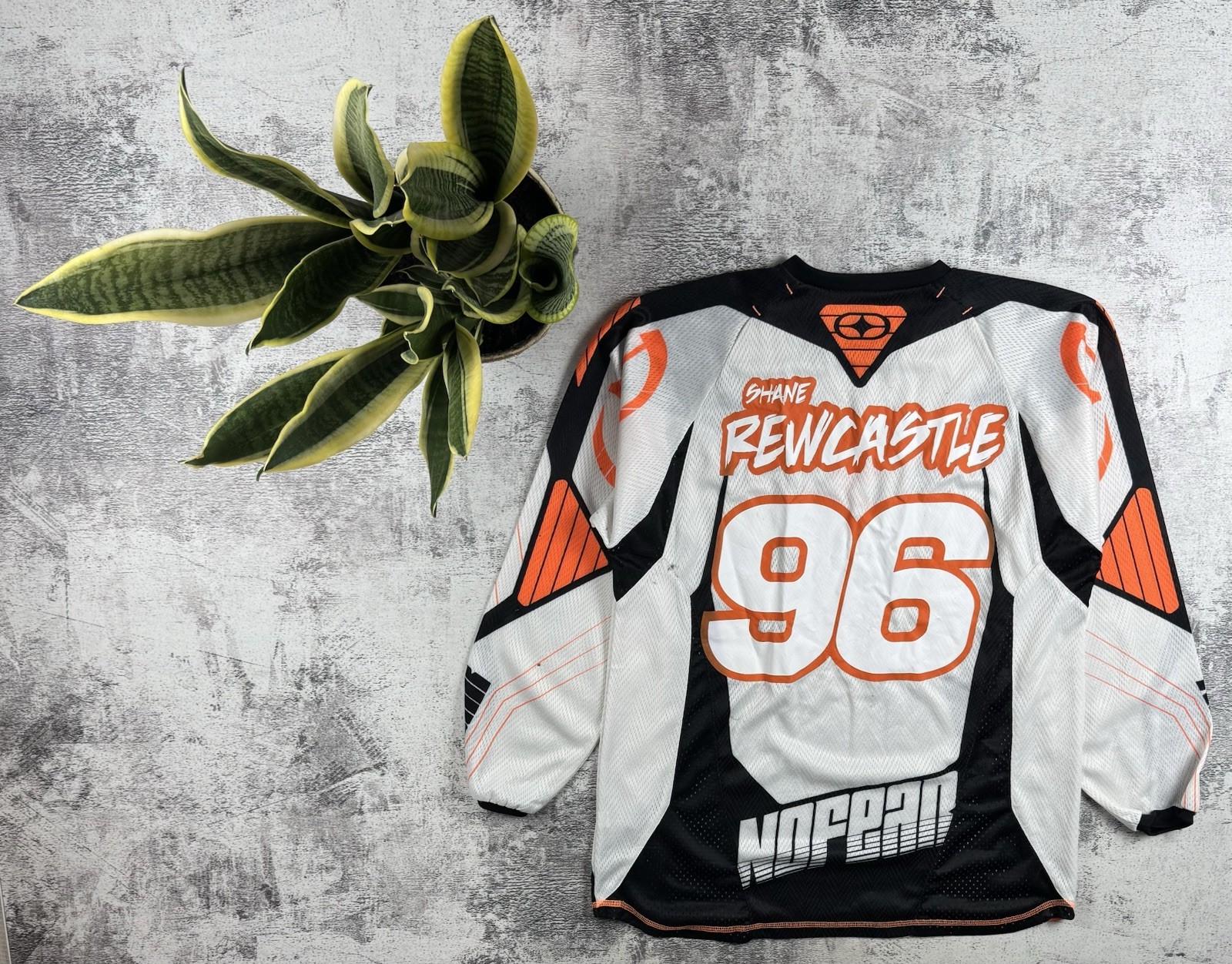 No Fear Elektron Rewcastle 96 Rap Men’s S Size Racing T Shirt Long Sleeve Jersey gallery