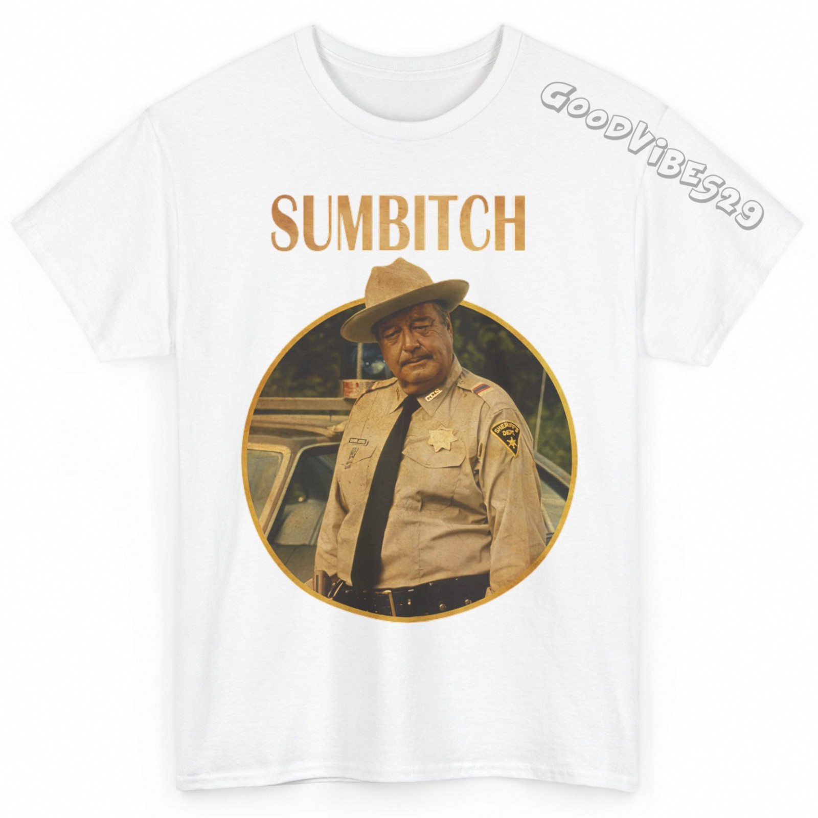 Sumbitch Smokey And The Bandit Funny 90s Vintage Look S-5XL Tee Men Women Unisex gallery