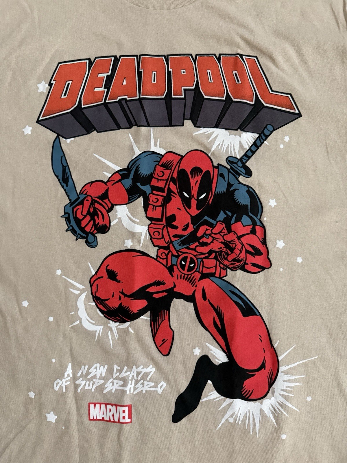 Men’s Marvel x CVLA T-Shirt, Dead Pool, Size Large, NEW gallery