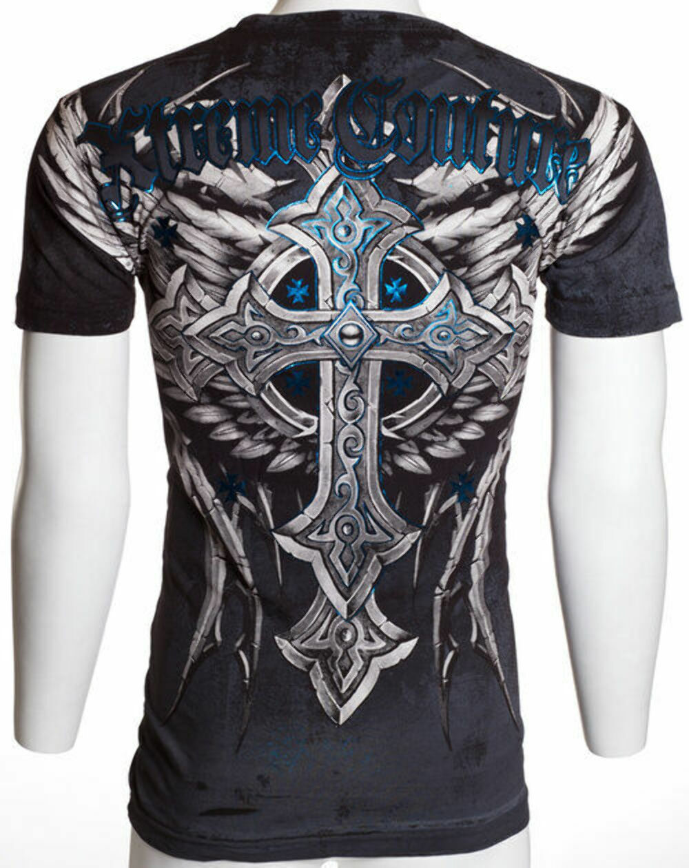 Xtreme Couture Affliction Men's T-Shirt PANTHER Black Tattoo Biker S-5XL gallery