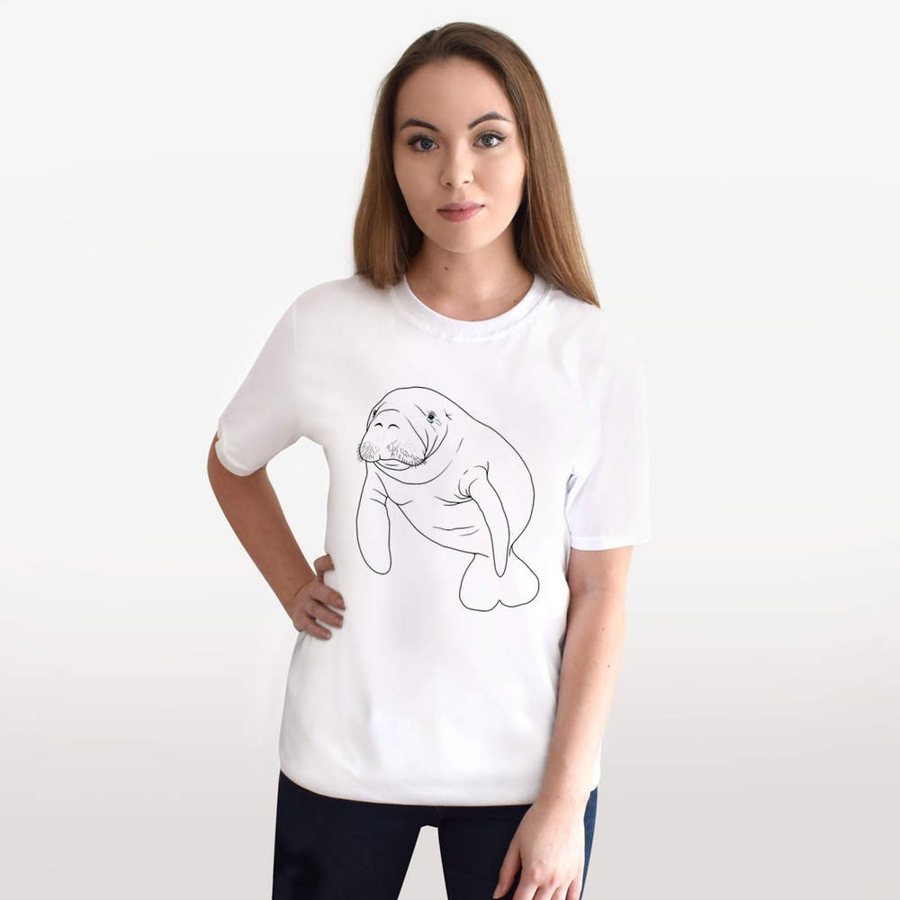 'Gentle Giant of the Depths' Unisex T-Shirt - 100% Cotton (S-XXL) (TA054712) gallery