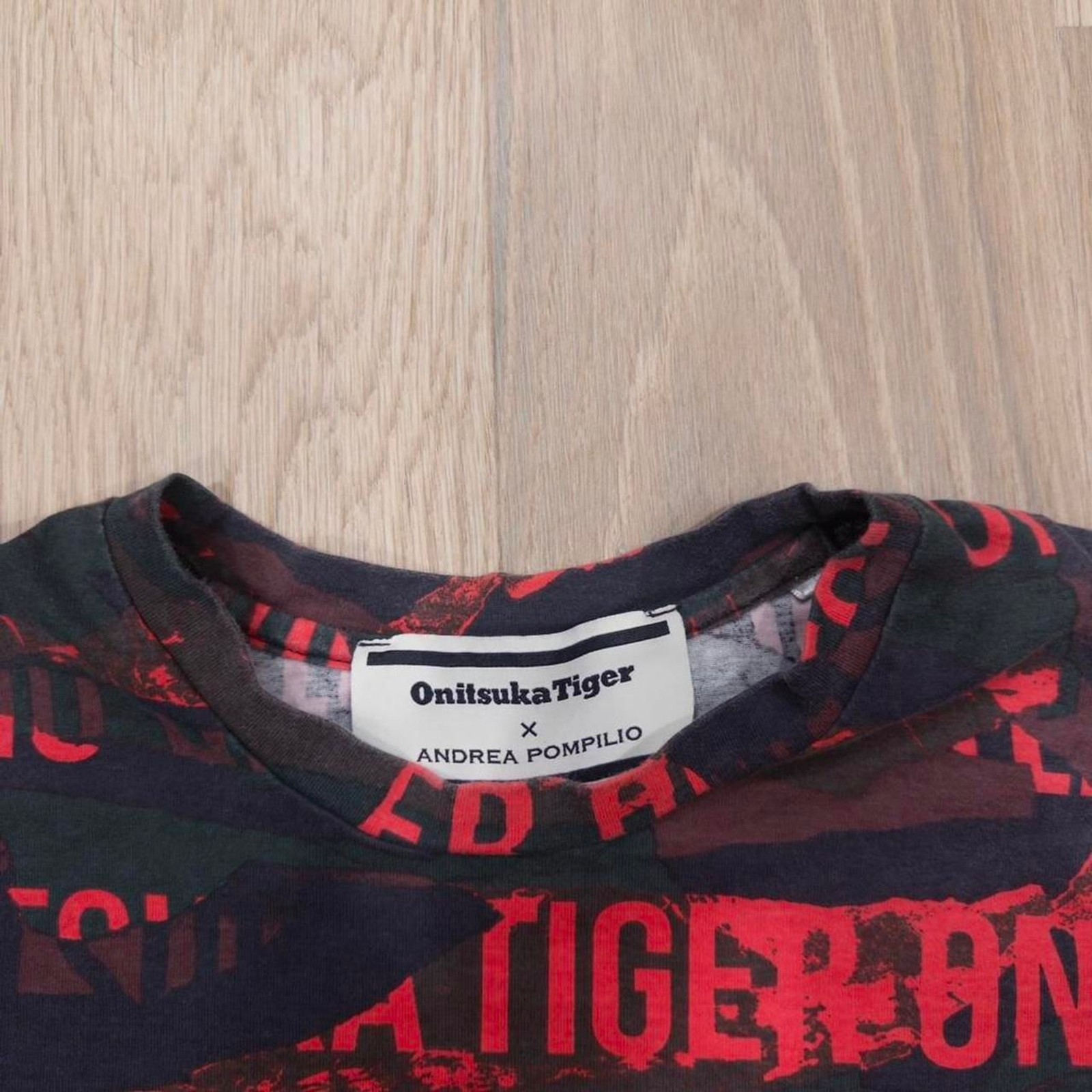 Onitsuka Tiger x Andrea Pompilio Collab Men's All Over Print T-Shirt gallery