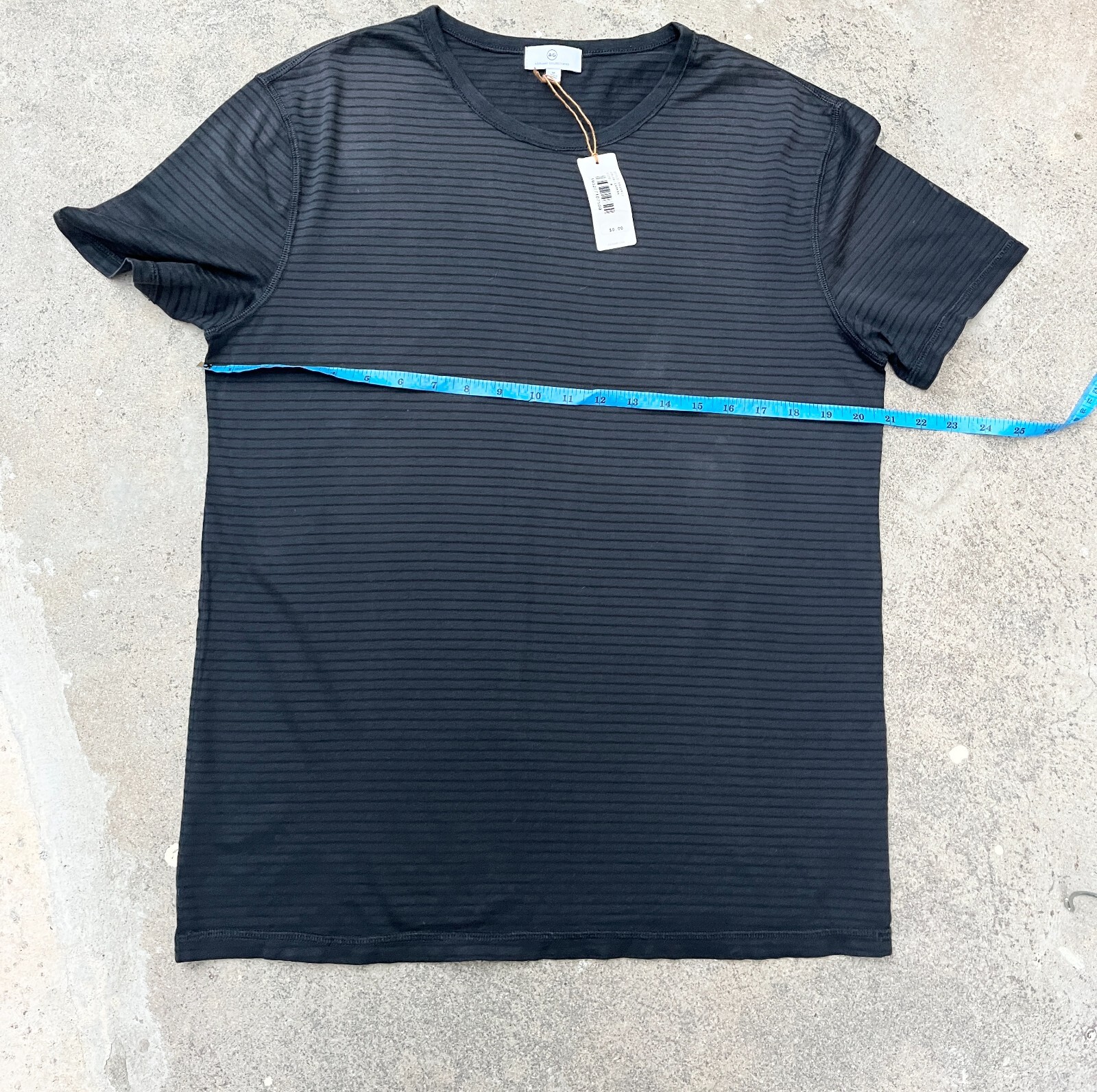 Adriano Goldschmied Men’s Crewneck Stripe T-Shirt NWT gallery