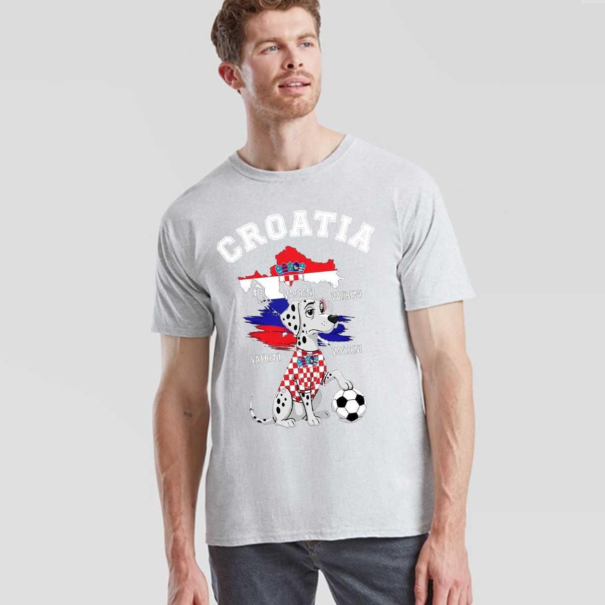 Croatia Country Pride Unisex Football T Shirt Croatian Soccer Fan Mens Women Tee gallery