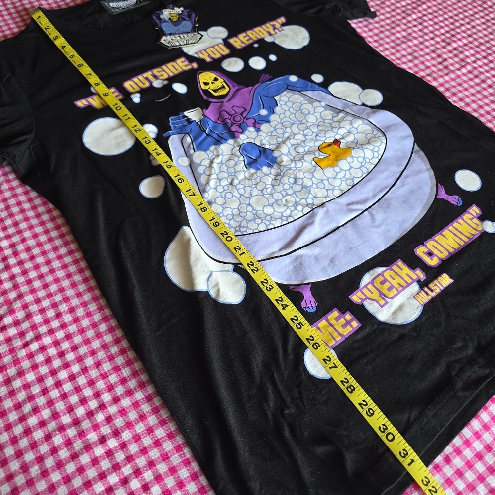 NWT Killstar Masters Of The Universe Shirt Graphic Tshirt Sz XL gallery