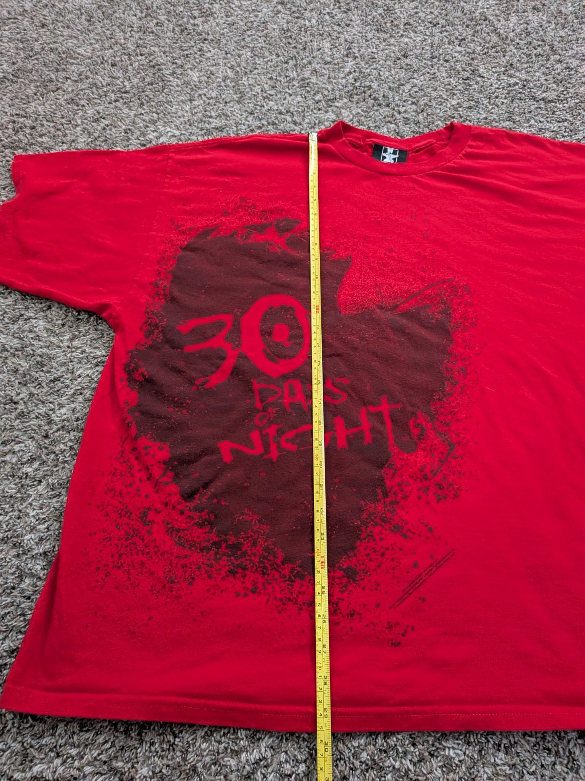 30 Days Of Night T Shirt Horror Movie Promo 3XL Red Gentle Giant gallery