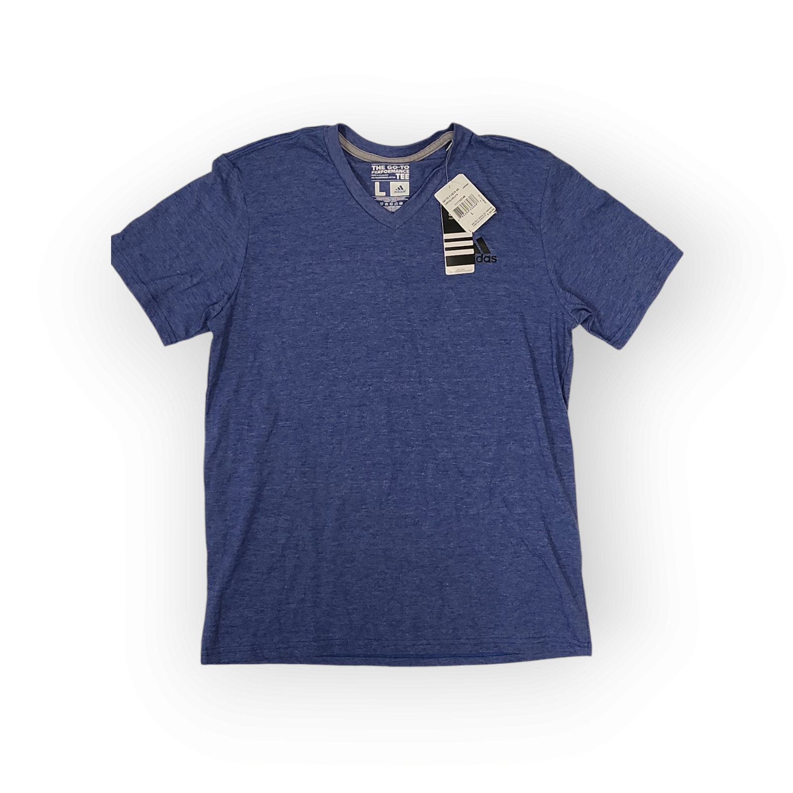Adidas Men’s “The Go-To” Athletic Performance V-Neck T-Shirt AB0296