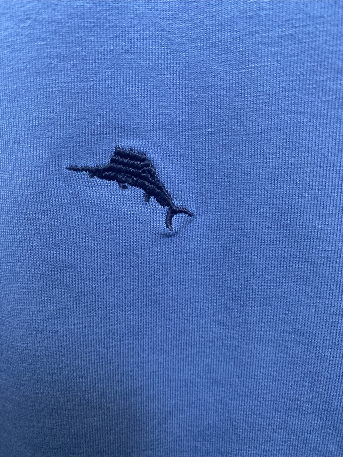 NEW Tommy Bahama Blue T-Shirt Cotton Spandex NWT $36 Medium gallery