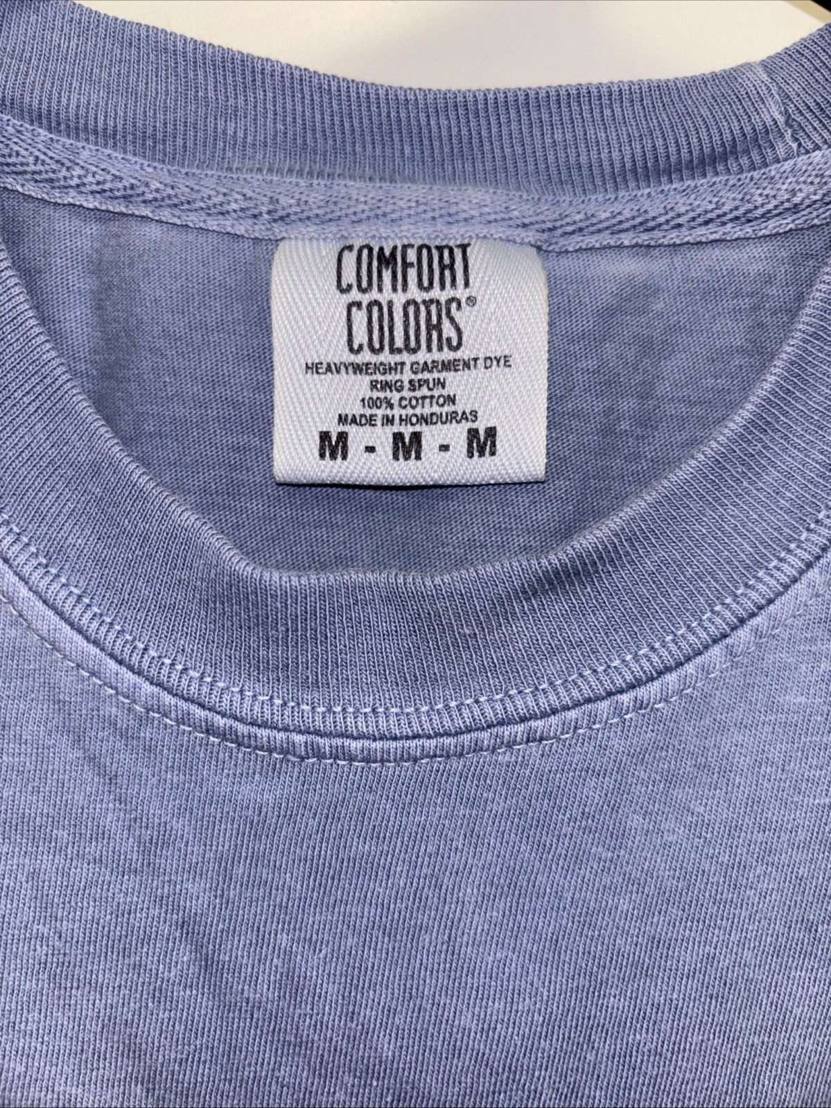 Comfort Colors® Gray T-Shirt Graphic Orange Tiger M Ring Spun Cotton Stretch gallery