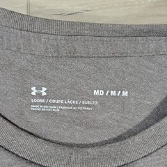 Under Armour T-Shirt Men’s Medium Charcoal Sportstyle Left Chest New