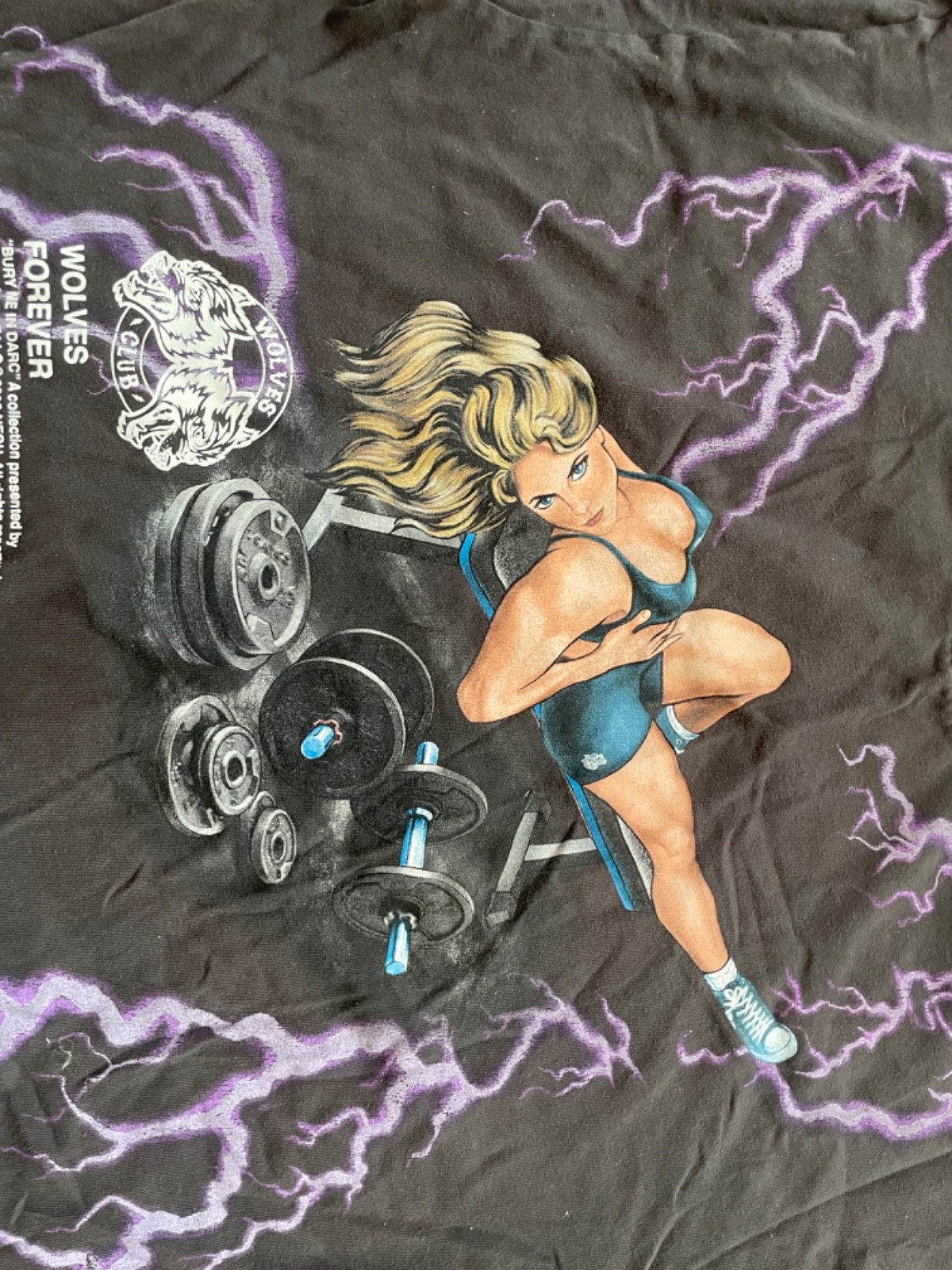 Darc Sport "Bury Me In Darc" oversized bodybuilding tshit Size L gallery