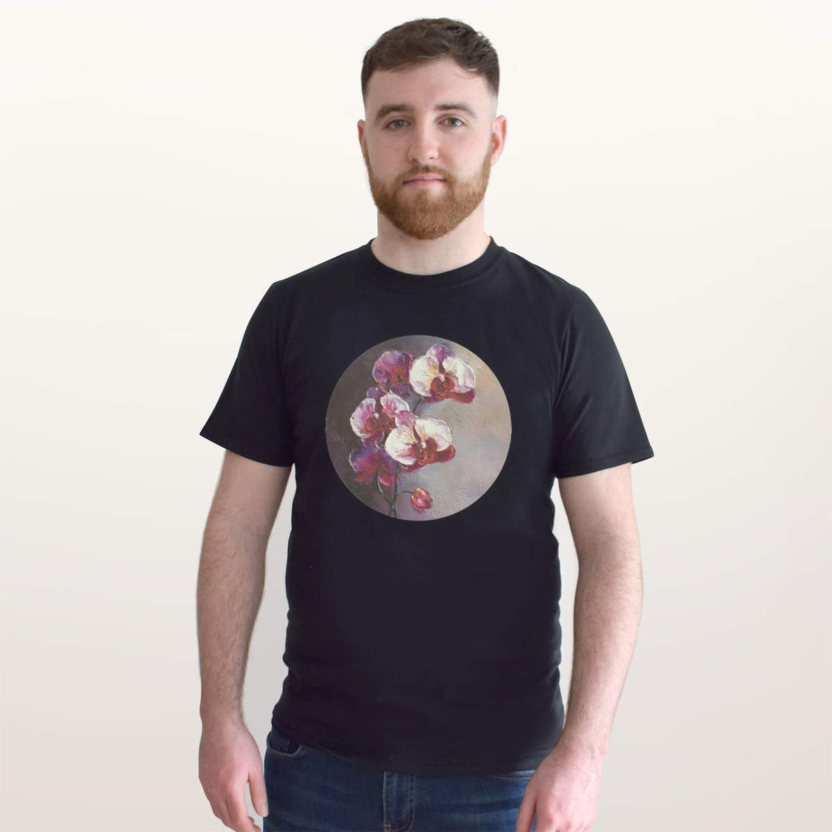 'Orchid Flowers' Unisex T-Shirt - 100% Cotton (S-XXL) (TA064432) gallery