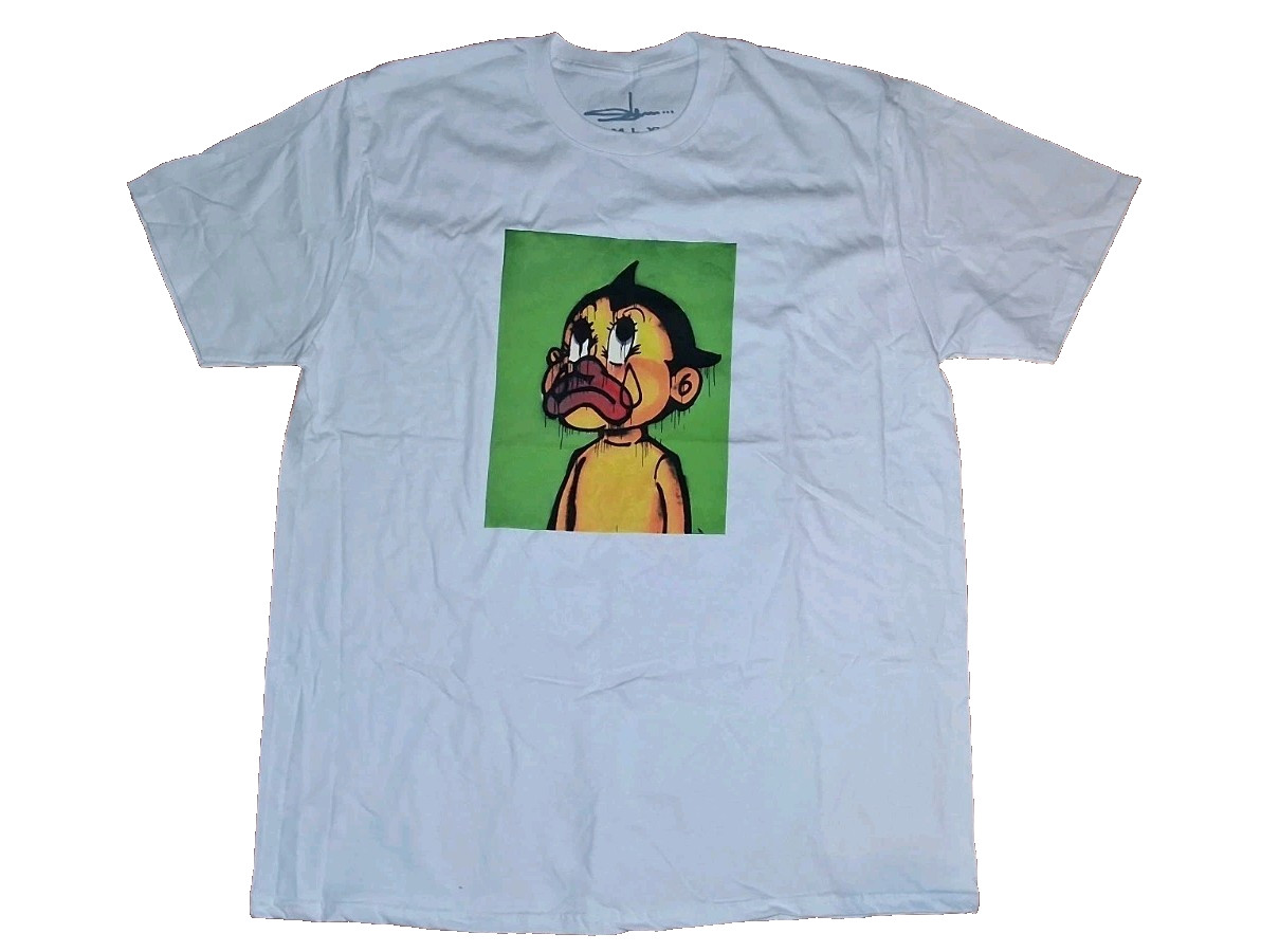 Olaoluslawn Slawn Astro Boy White Tee Shirt Size S New Authentic gallery