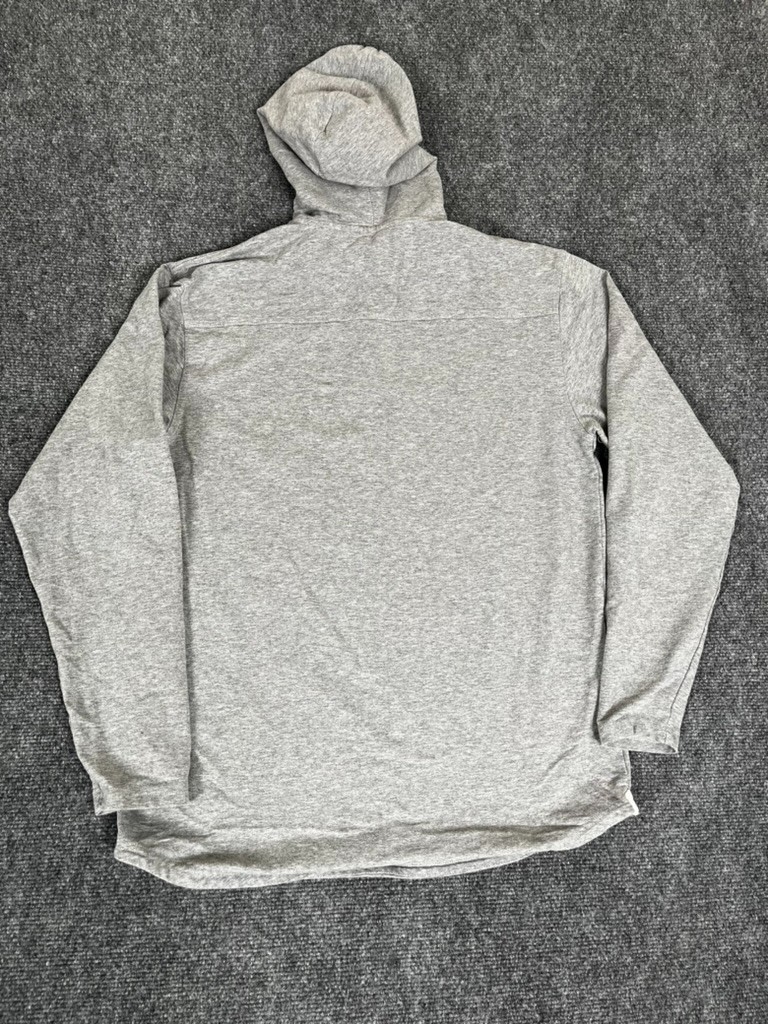 Bylt Gray Drop Cut Hooded Henley Lux Long Sleeve Cotton/Polyester/Spandex Size M gallery