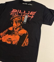 NWT Billie Eilish Short Sleeve Black T-Shirt XL Hot Topic Music Tour Concert NEW