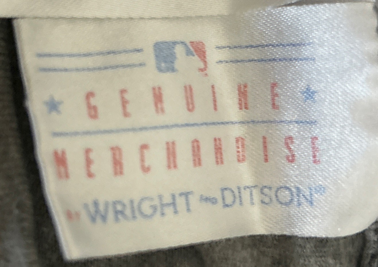 Chicago Cubs "Heritage" Men's L Gray Distressed Walking Clark the Cub gallery