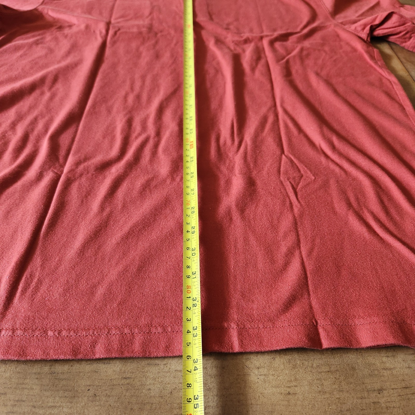 Duluth Trading Henley Shirt Men's L Orange Longtail T Outdoors Workwear Sturdy gallery
