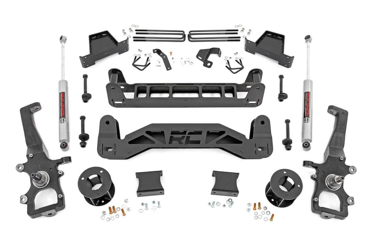 Rough Country 6″ Lift Kit with N3 Shocks – 52430 – fits 2004-2008 Ford F150 2WD