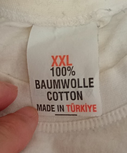 MEN'S TSHIRT TURKIYE XXL COTTON NWOT EMBROIDERED LOGO gallery