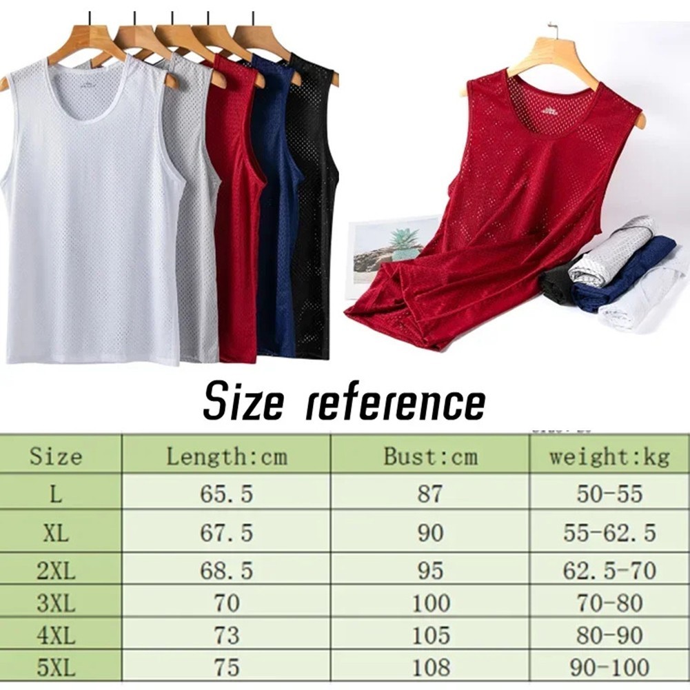Comfy Fashion Hot New Stylish Men's Ice Mesh Back No Elasticity Pullover gallery