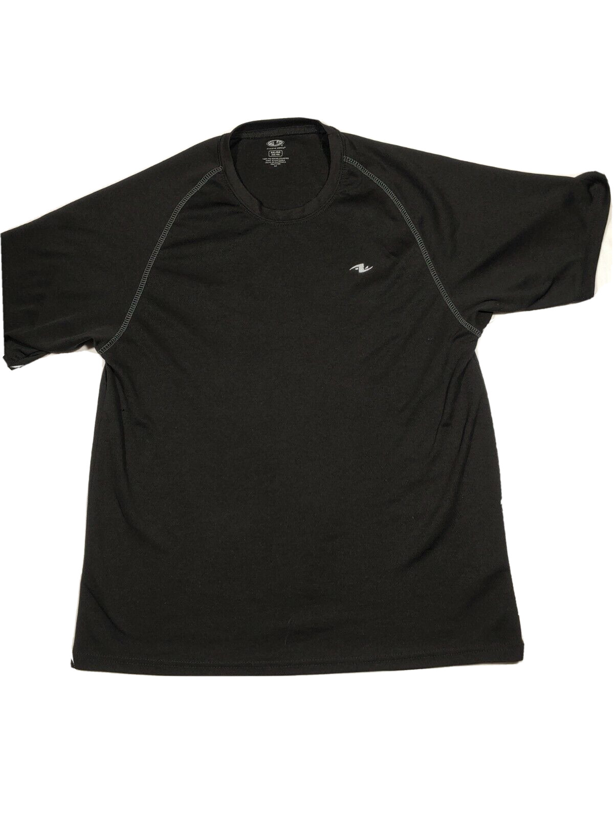 Athletic Works T Shirt Mens M Black Dry Gym Lightweight Breathable Running gallery