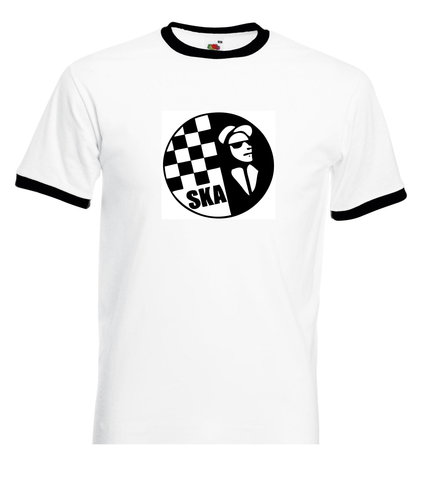 SKA T Shirt - Ringer 2Tone Reggae Mods Rude Boy Tee gallery
