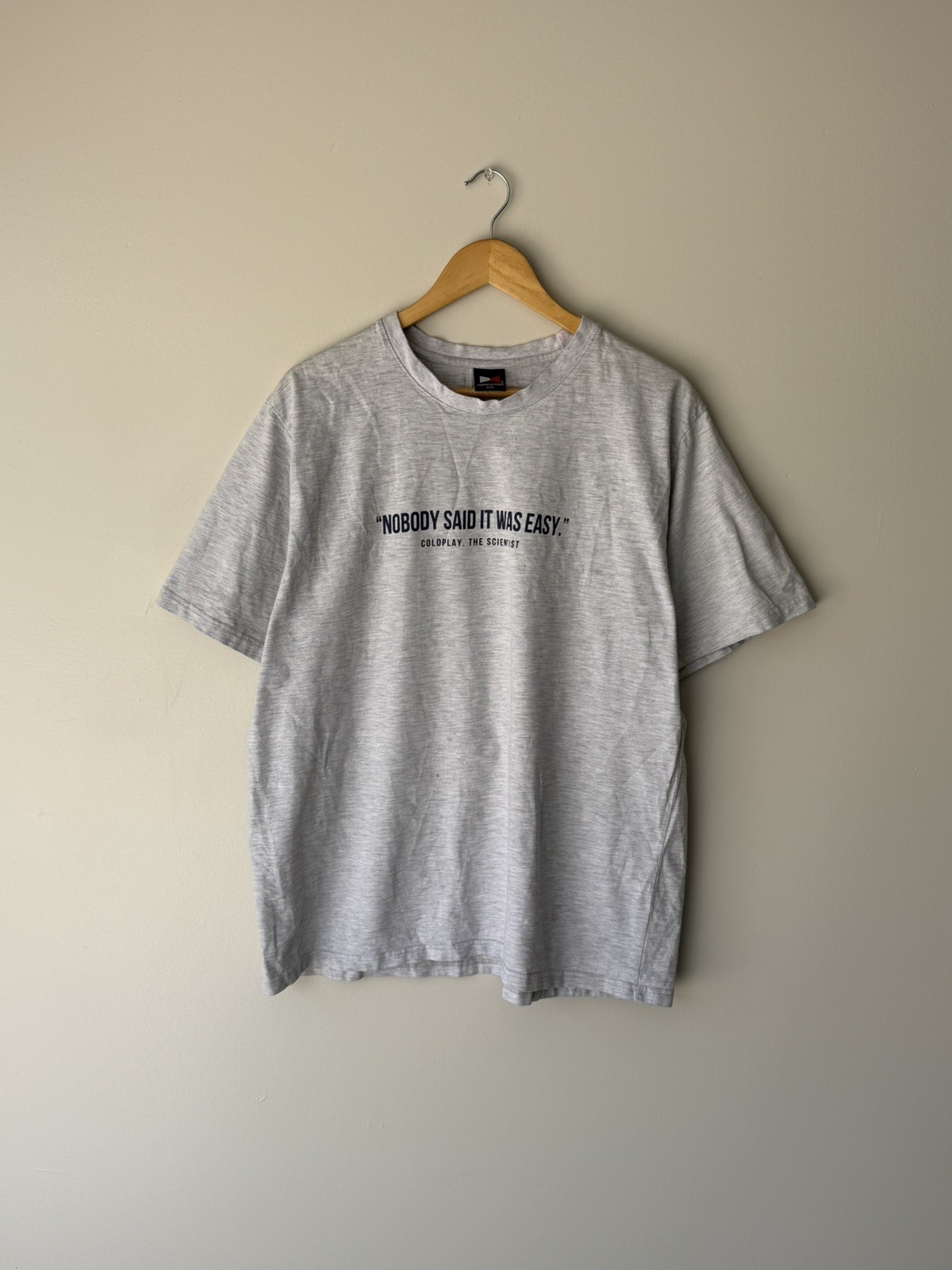 Vintage 2000s Coldplay Parachutes The Scientist Band Shirt XXL