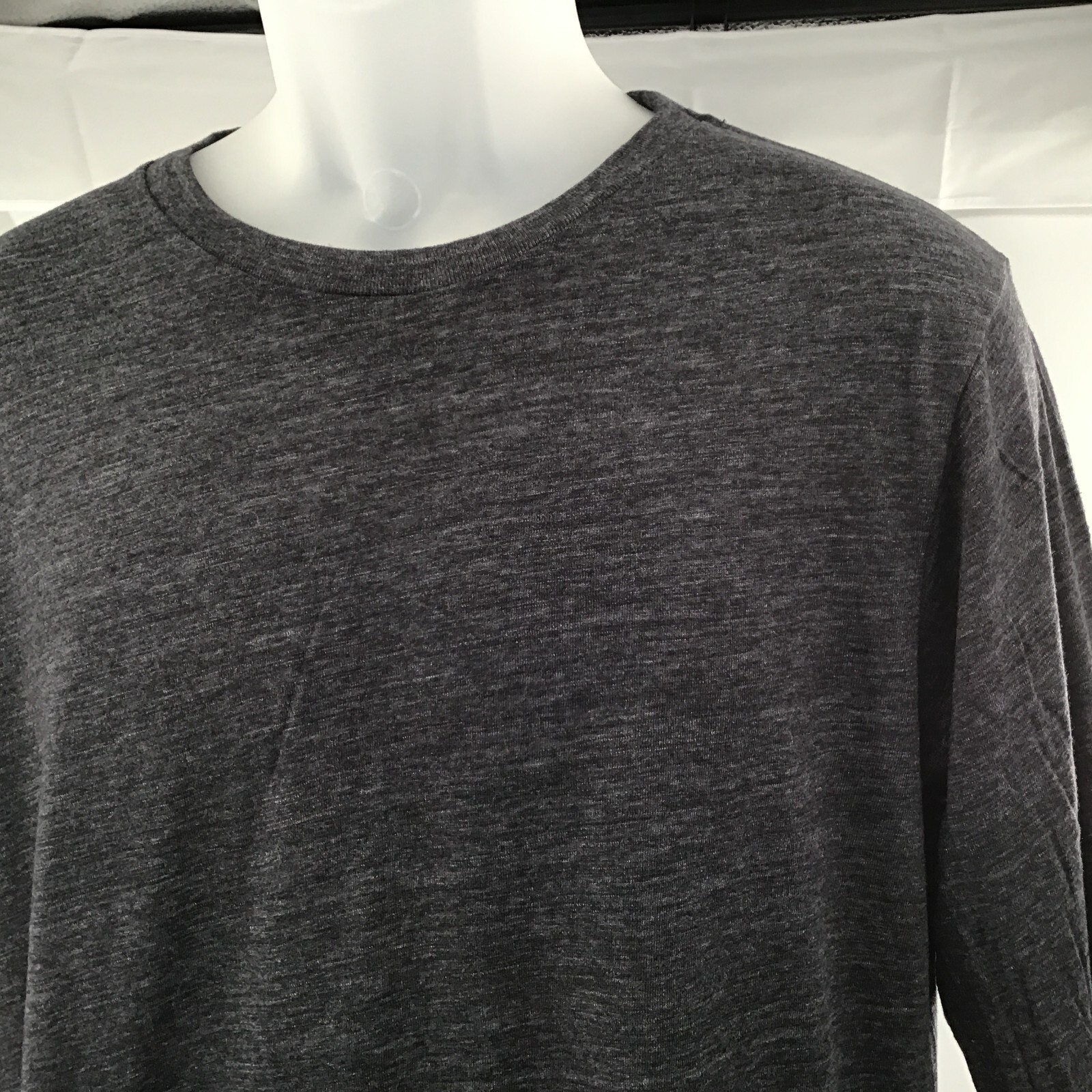 Long Sleeve T Shirts, Tri Blend Charcoal G Bella + Canvas - Signature Textures gallery