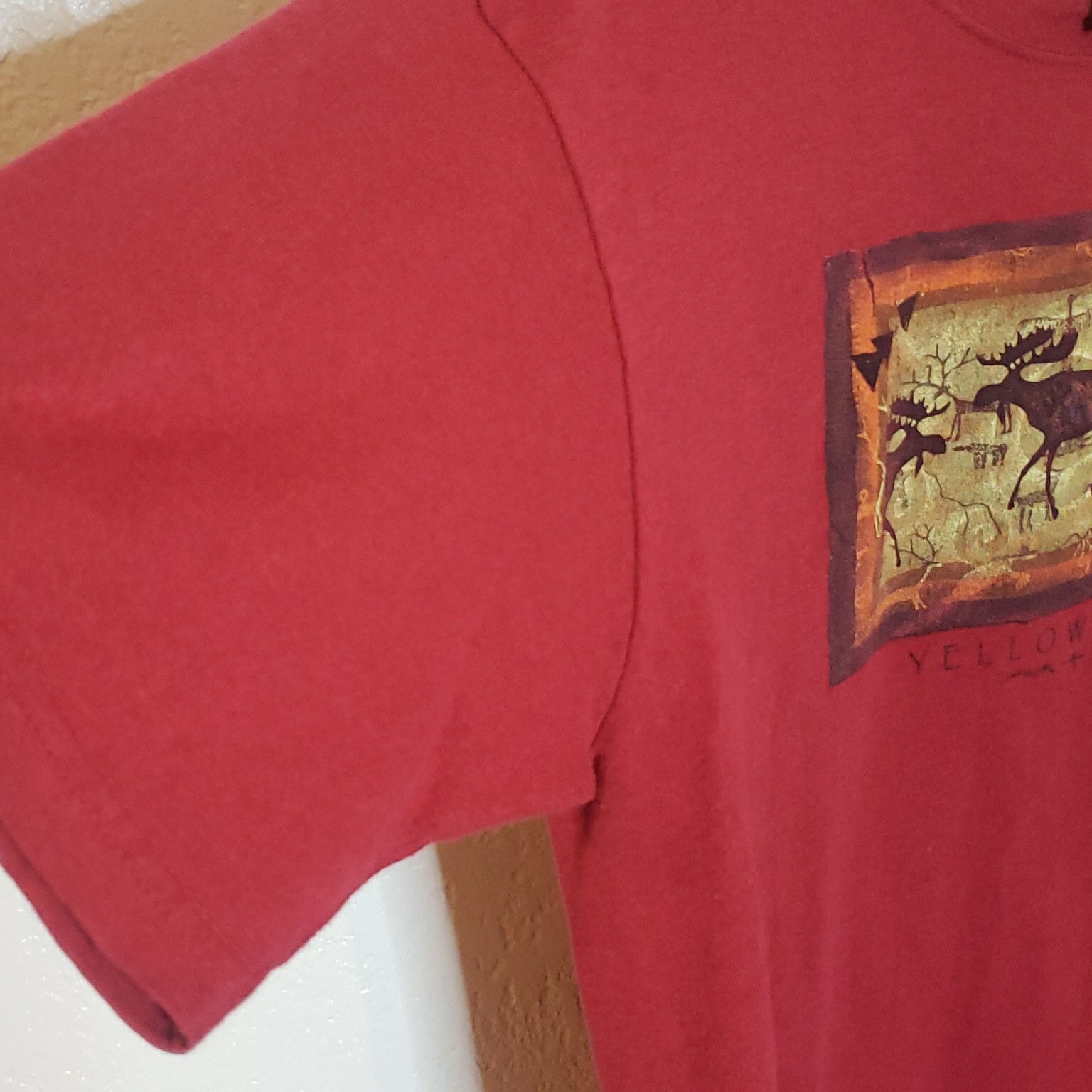Eco Mountain Recycled Cotton Polyester Yellowstone Adult Medium Made in USA gallery