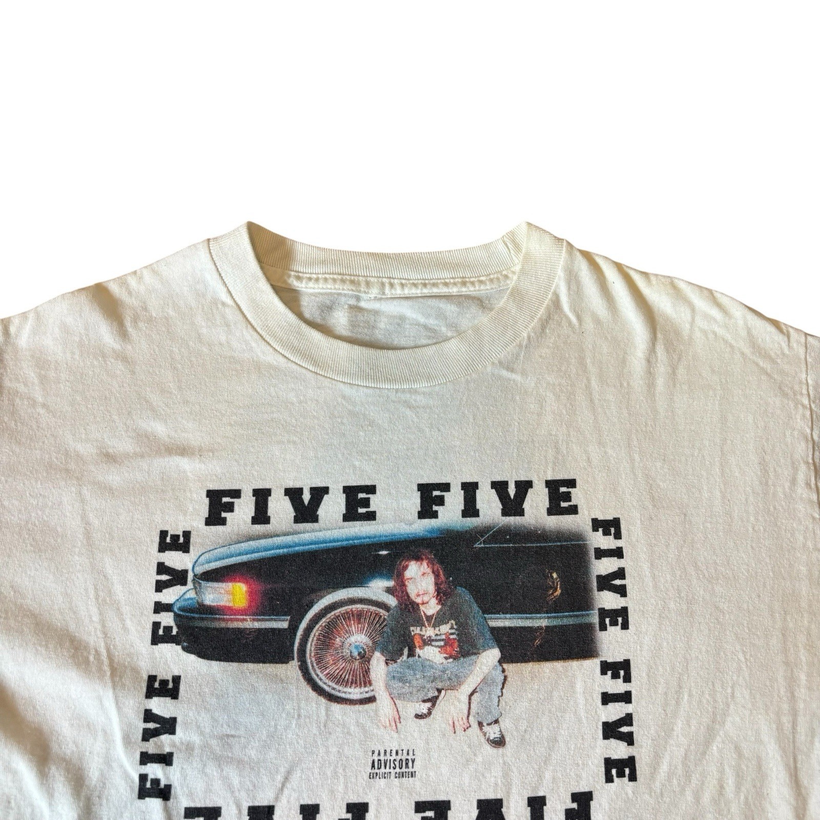 G59 Records x Pouya & Suicideboys Tour Date Tee White Adult Medium Merch gallery