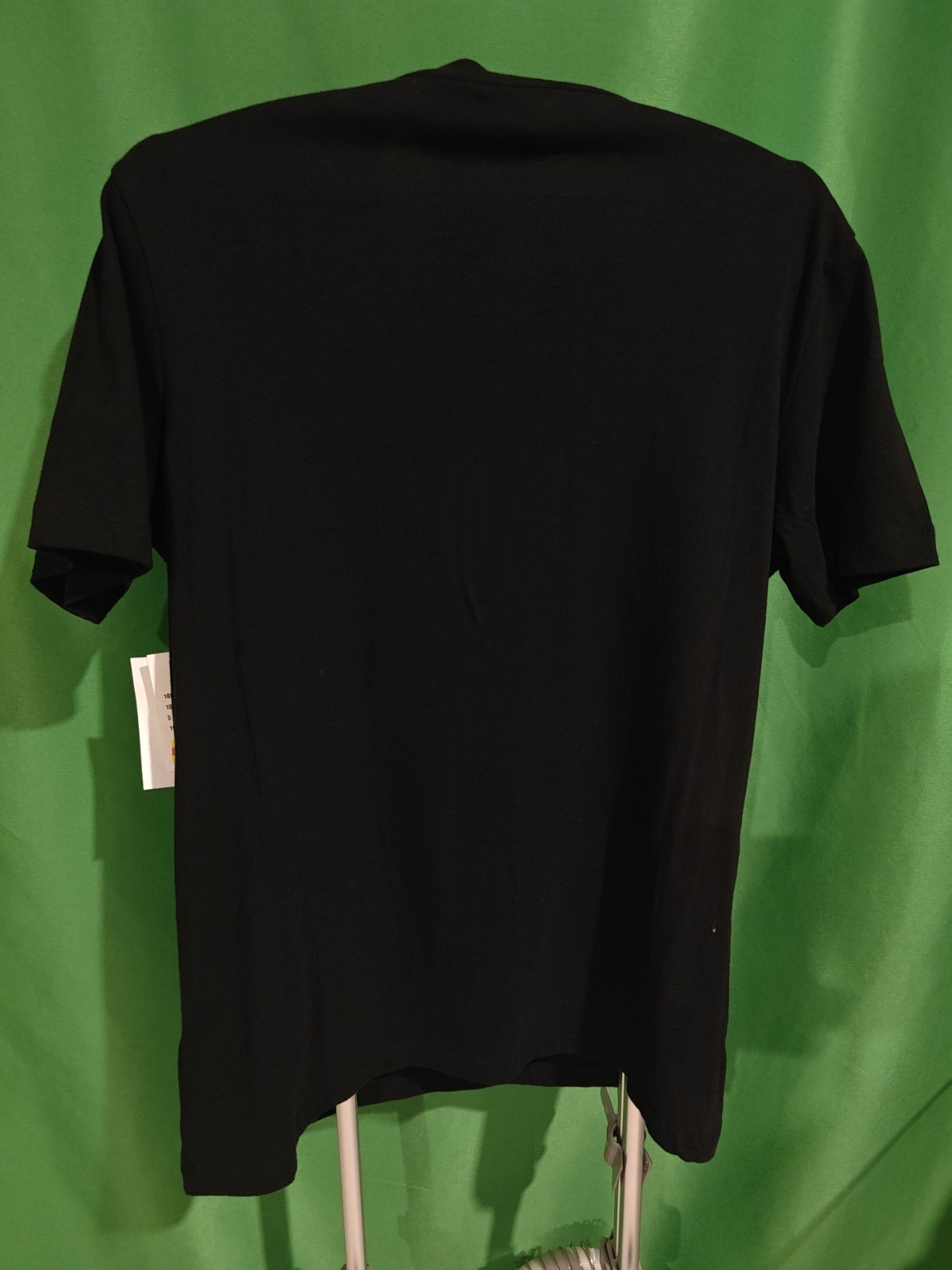 True Religion Paisley Twill Applique Logo Tee Black Mens S Stitched Patch gallery