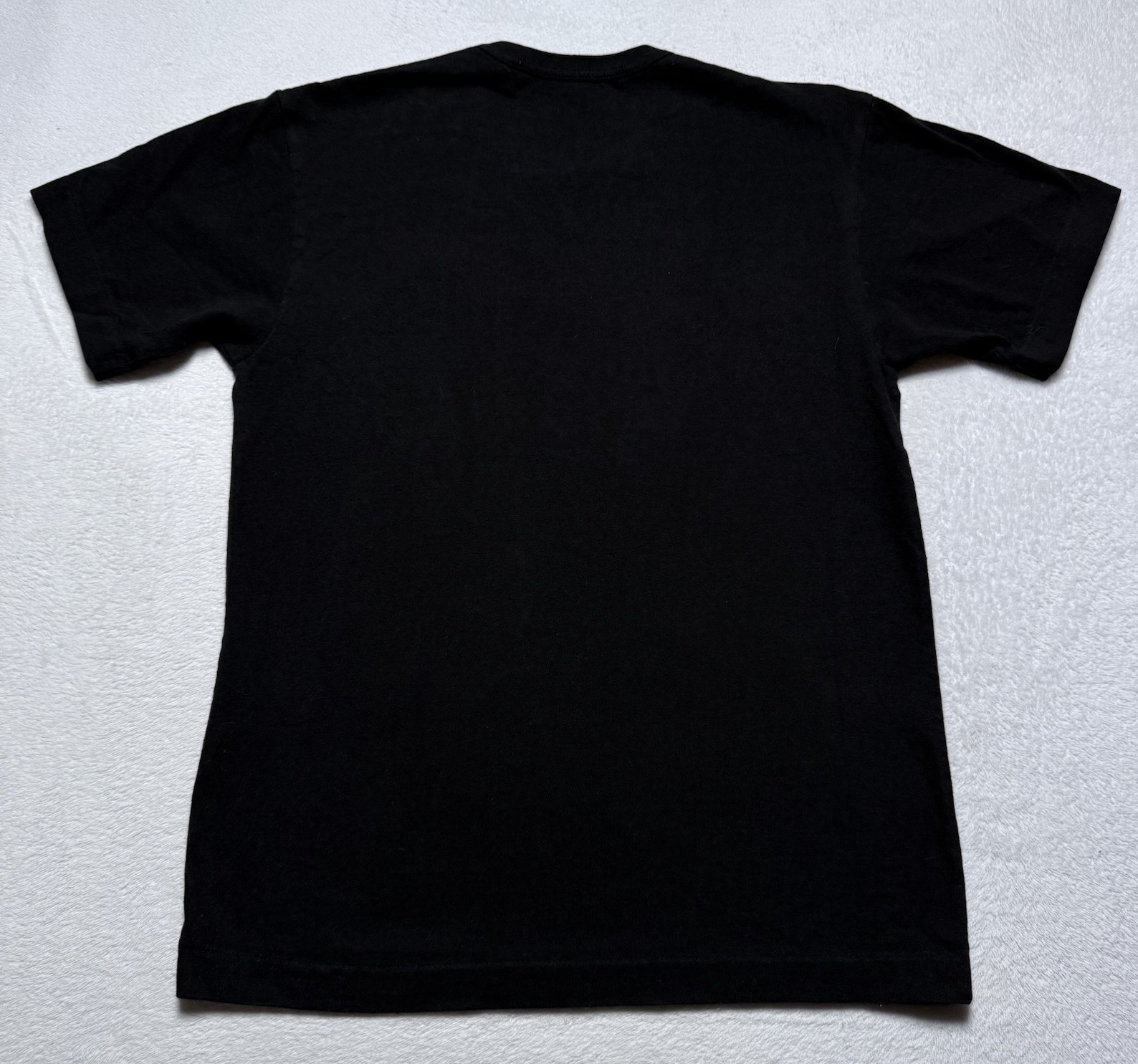 Comme de Garcons Play Shirt Men's Medium Black Double Hearts Embroidered gallery