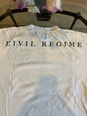 Size Large – Civil Regime “Horny American Classic” Oversized Tee In Butter 🔥
