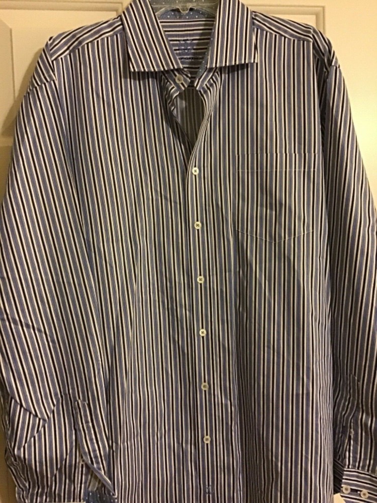 Bugatchi uomo Button down shirt size XXL flip cuff