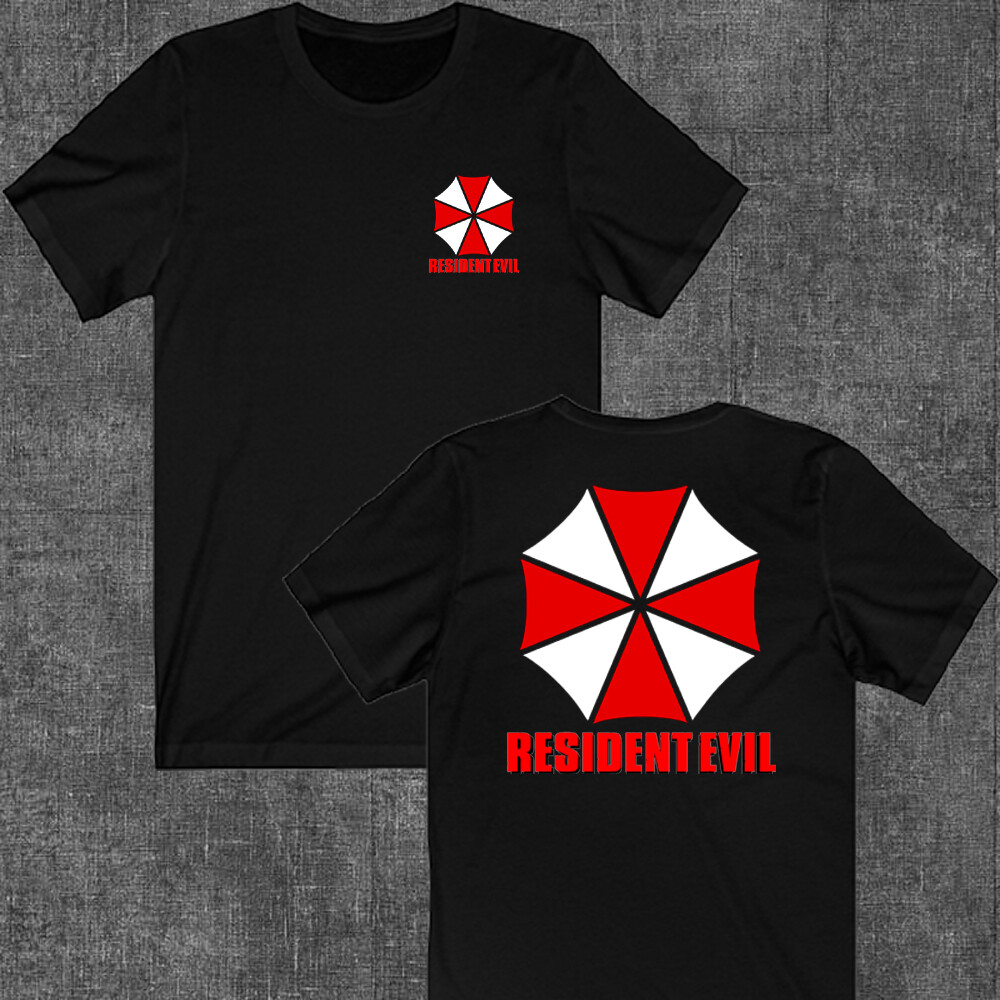 Resident Evil Umbrella Corp Movie Men’s Black Size S to 5XL